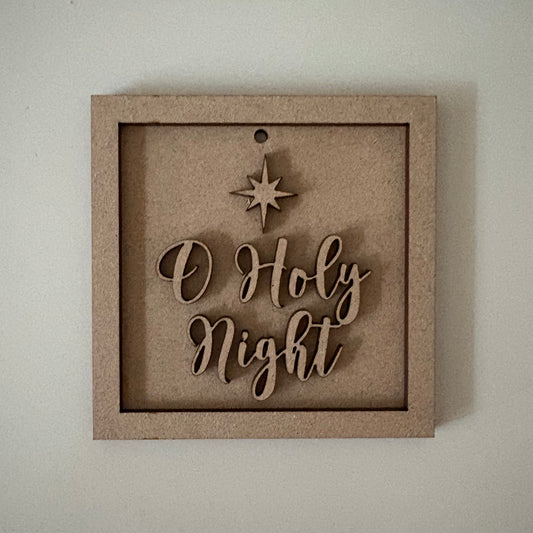 9cm O Holy Night Mini Frame