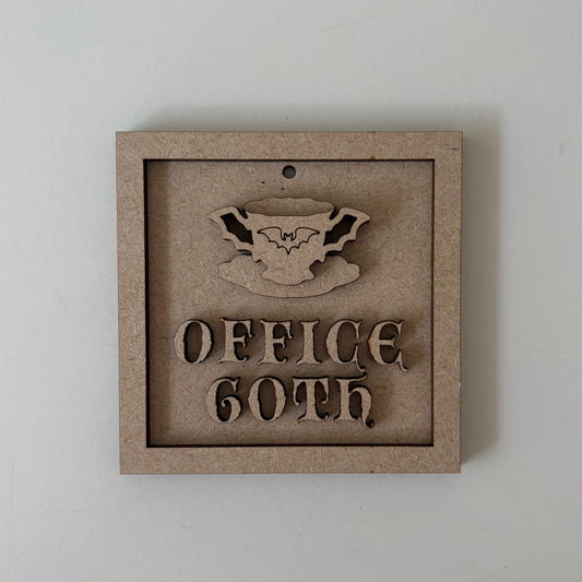 9cm Office Goth Mini Frame