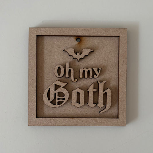 9cm Oh My Goth Mini Frame