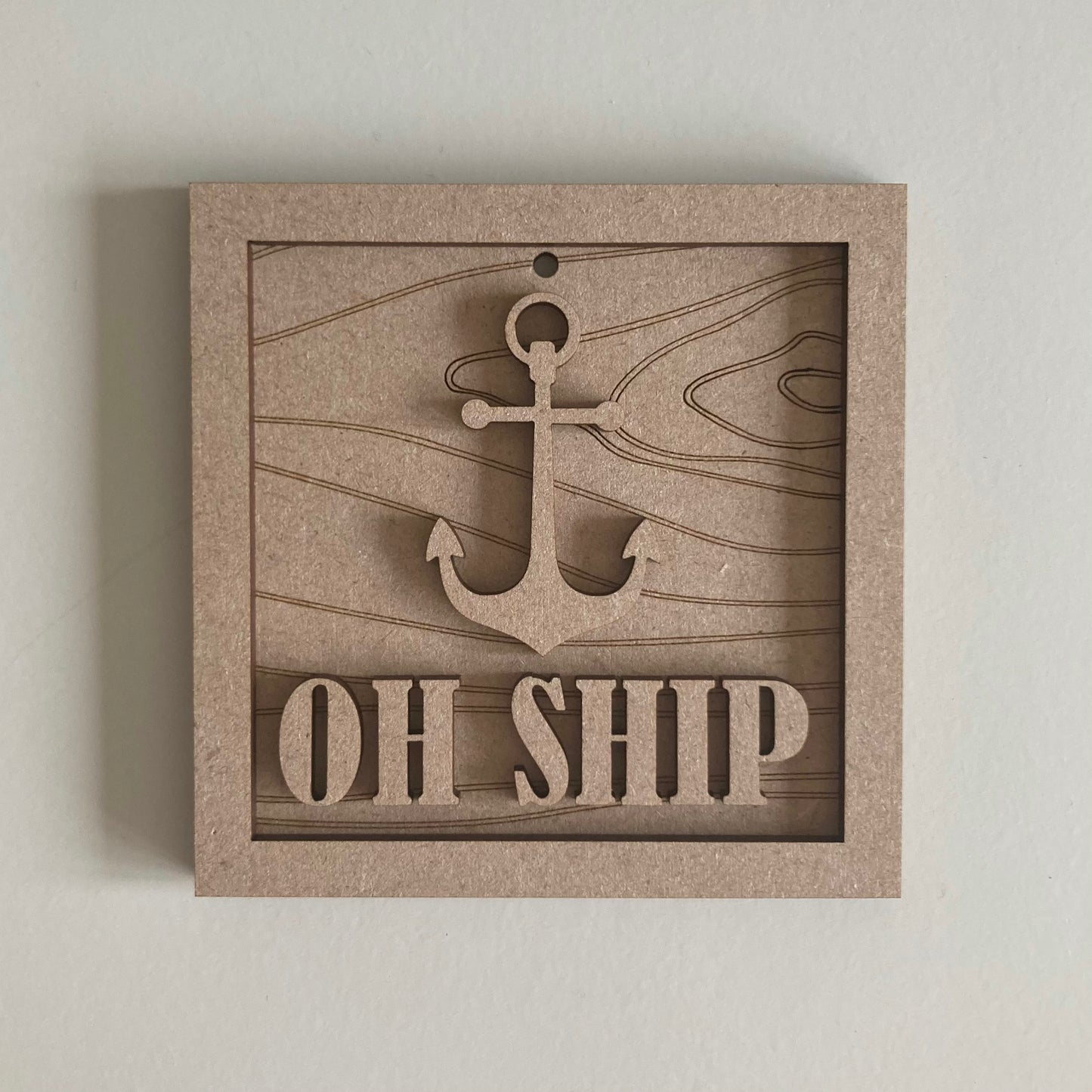 9cm Oh Ship Mini Frame