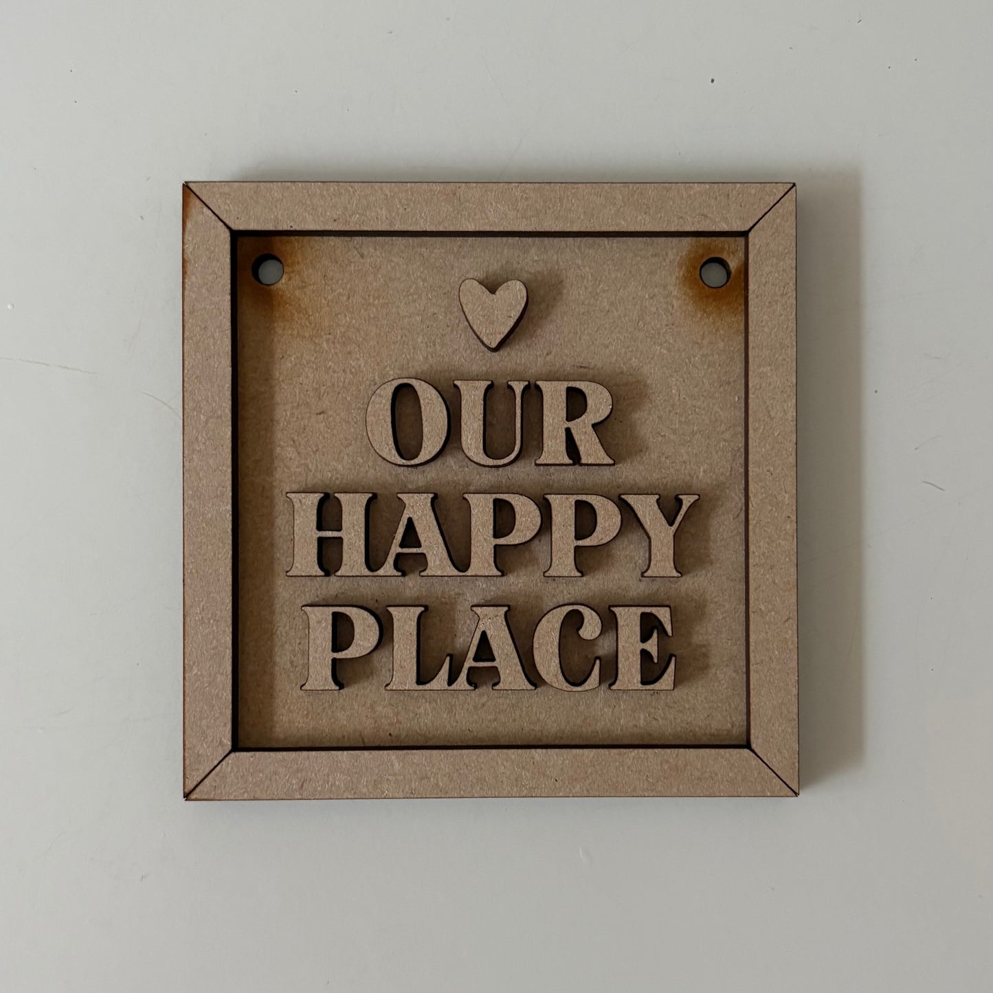 9cm Our Happy Place Mini Frame