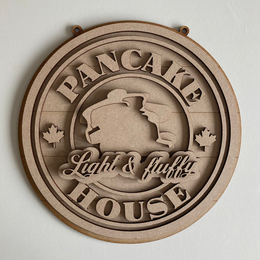 20cm Pancake House Sign