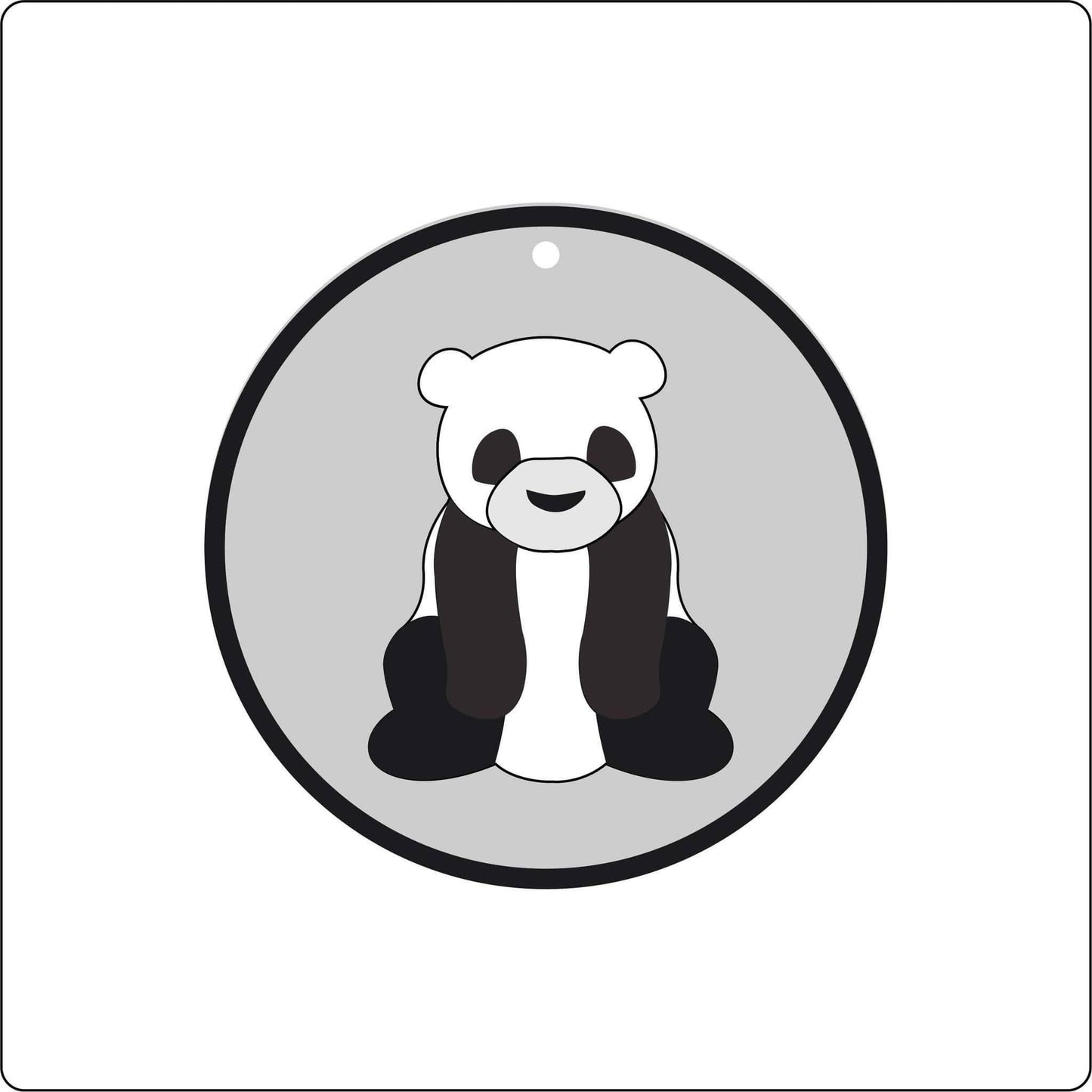 10cm Panda Bauble