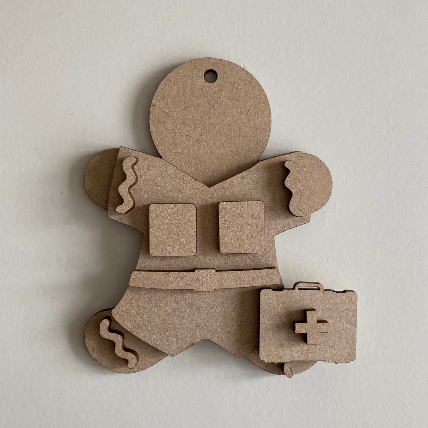 10cm Paramedic Gingerbread Character
