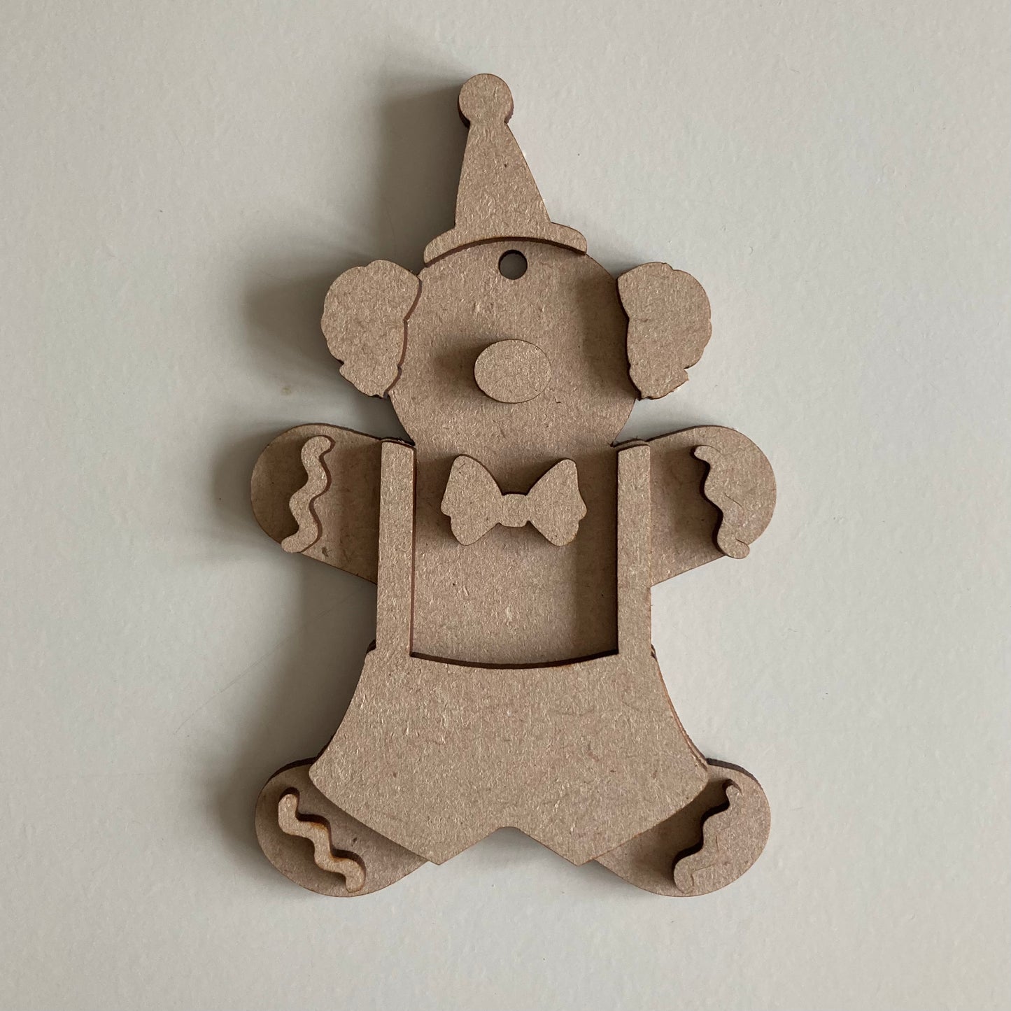 10cm Party Clown Gingerbread Character