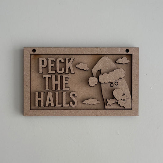 13cm Peck The Halls Seagull Mini Frame