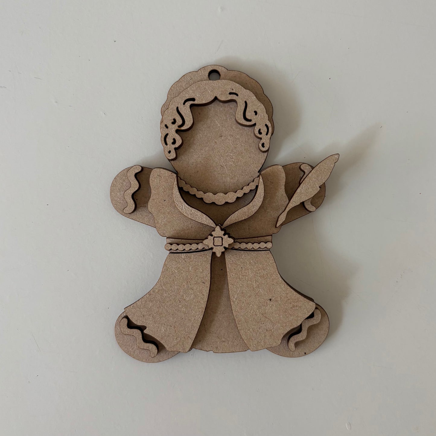 10cm Writer Regency Gingerbread Character