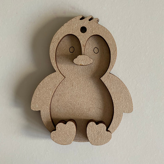 10cm Penguin Wings Down Decoration