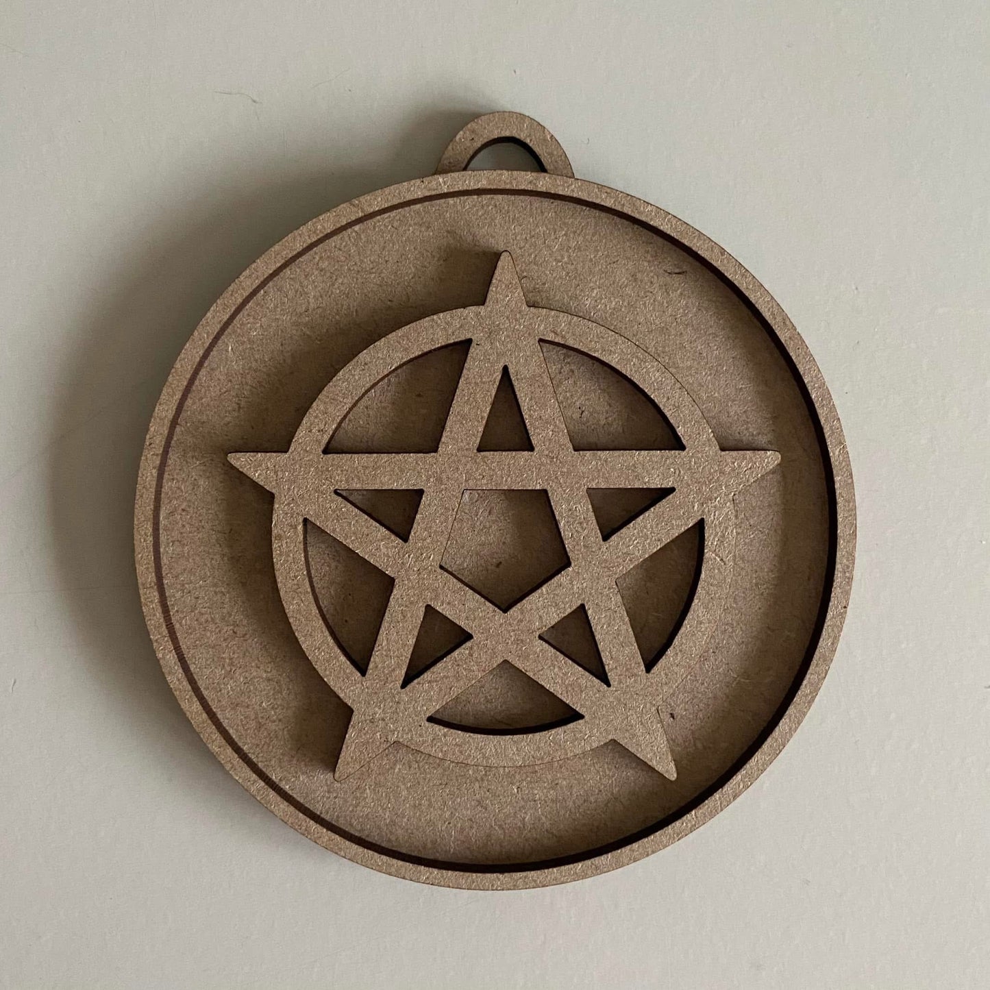 10cm Pentacle Round Bauble