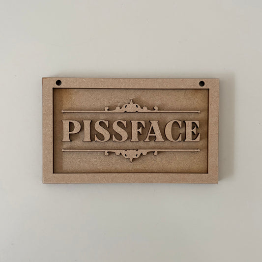 13cm Pissface Mini Frame