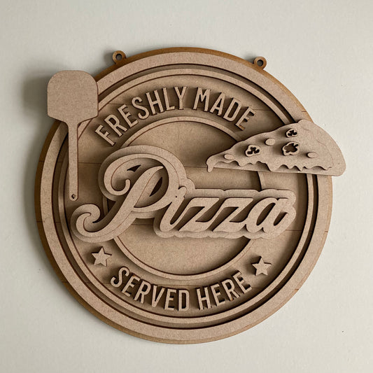20cm Pizza Sign