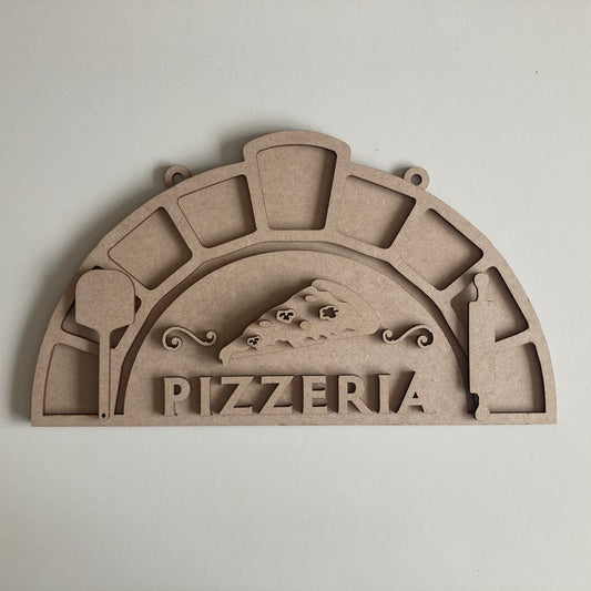 30cm Pizzeria Sign