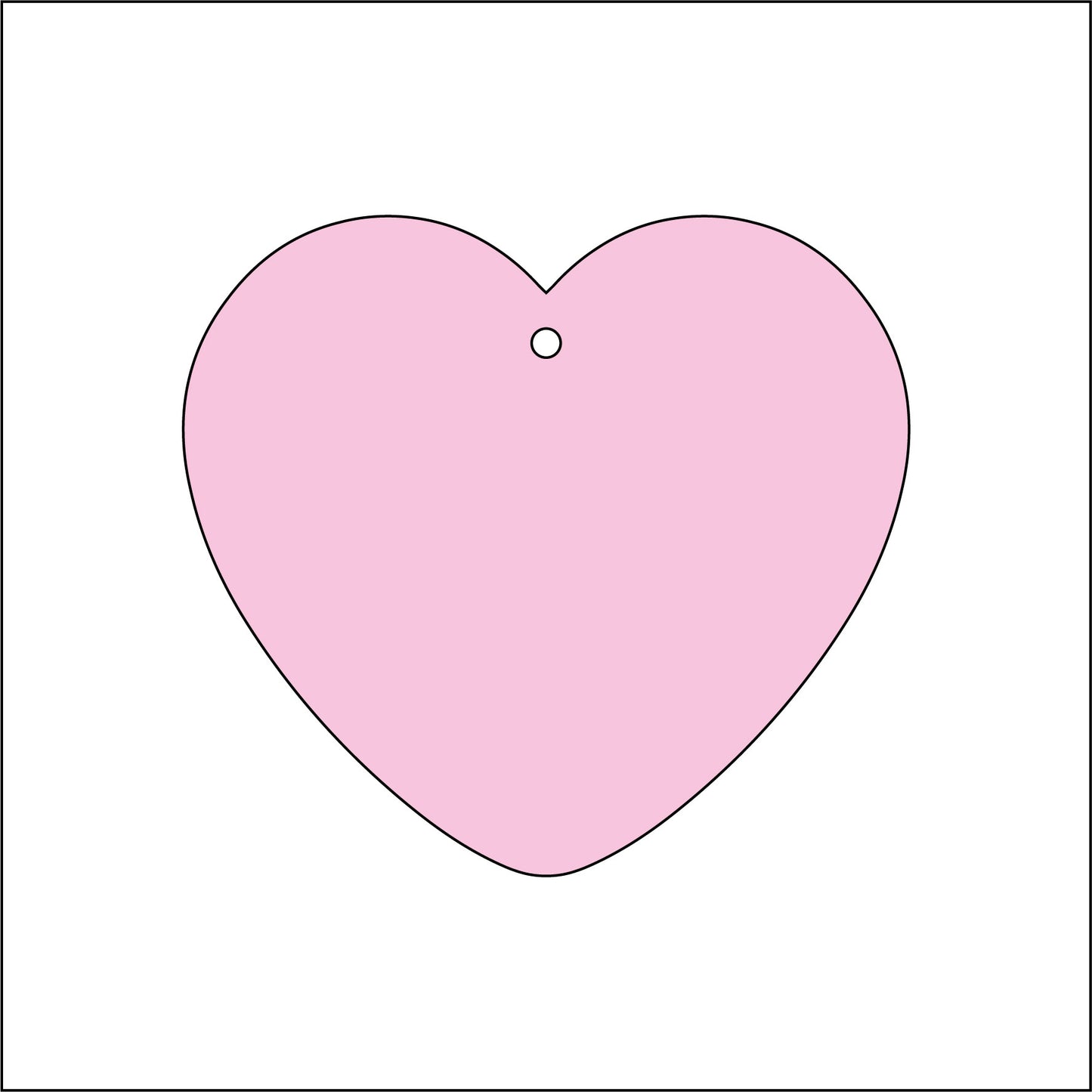 Plain Heart Shape