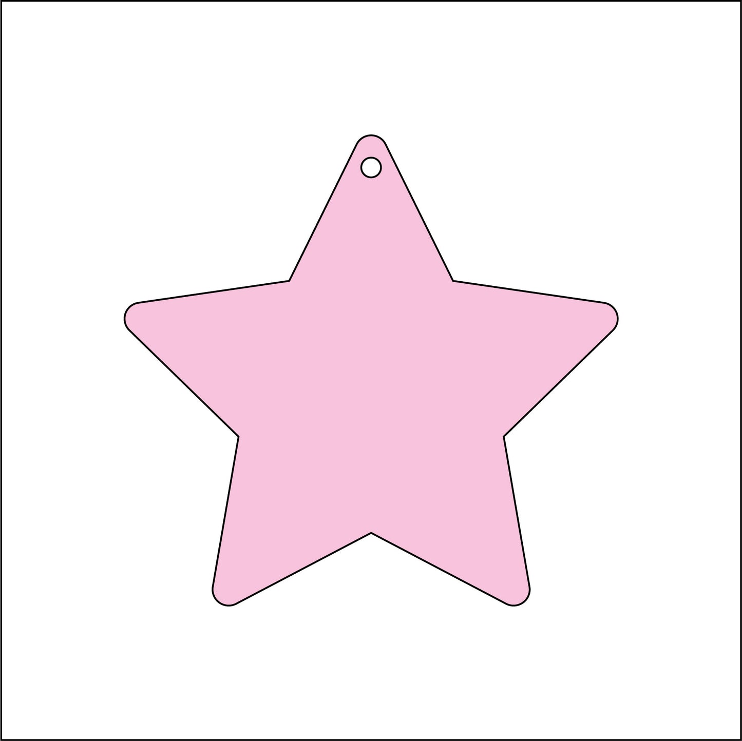 Plain Star Shape
