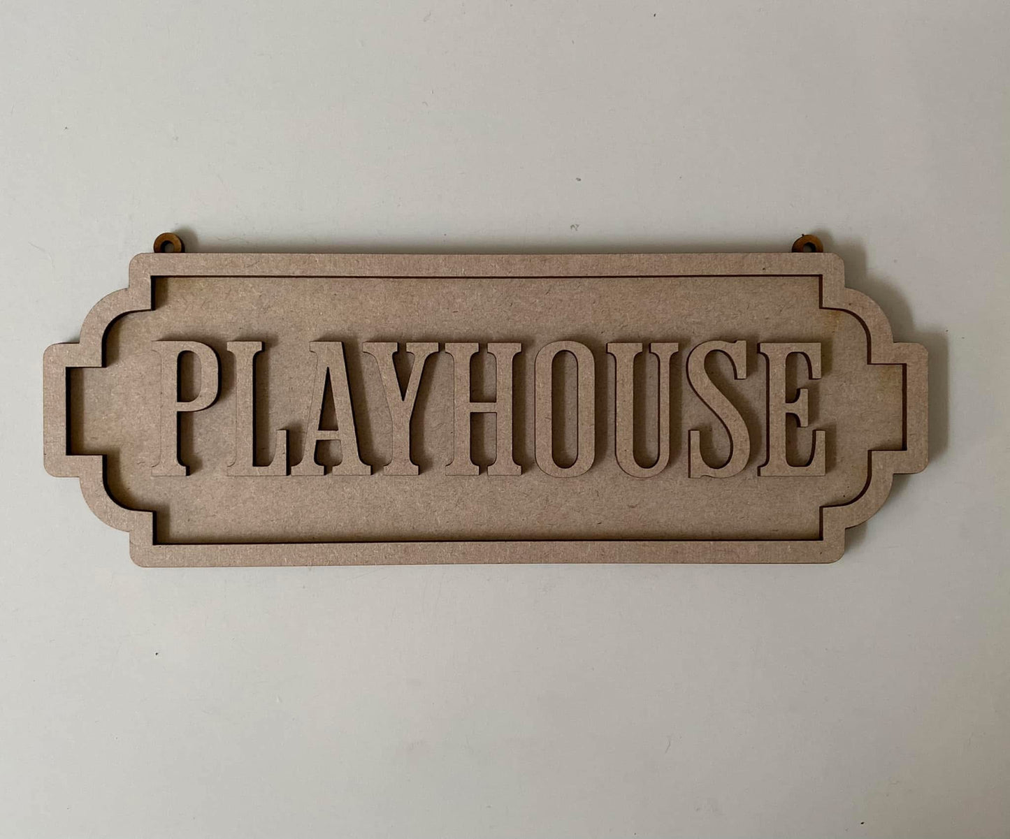 30cm Playhouse Street Sign