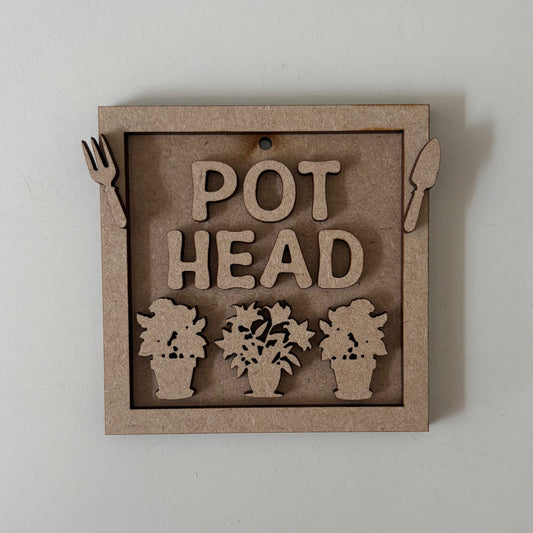 9cm Pot Head Mini Frame