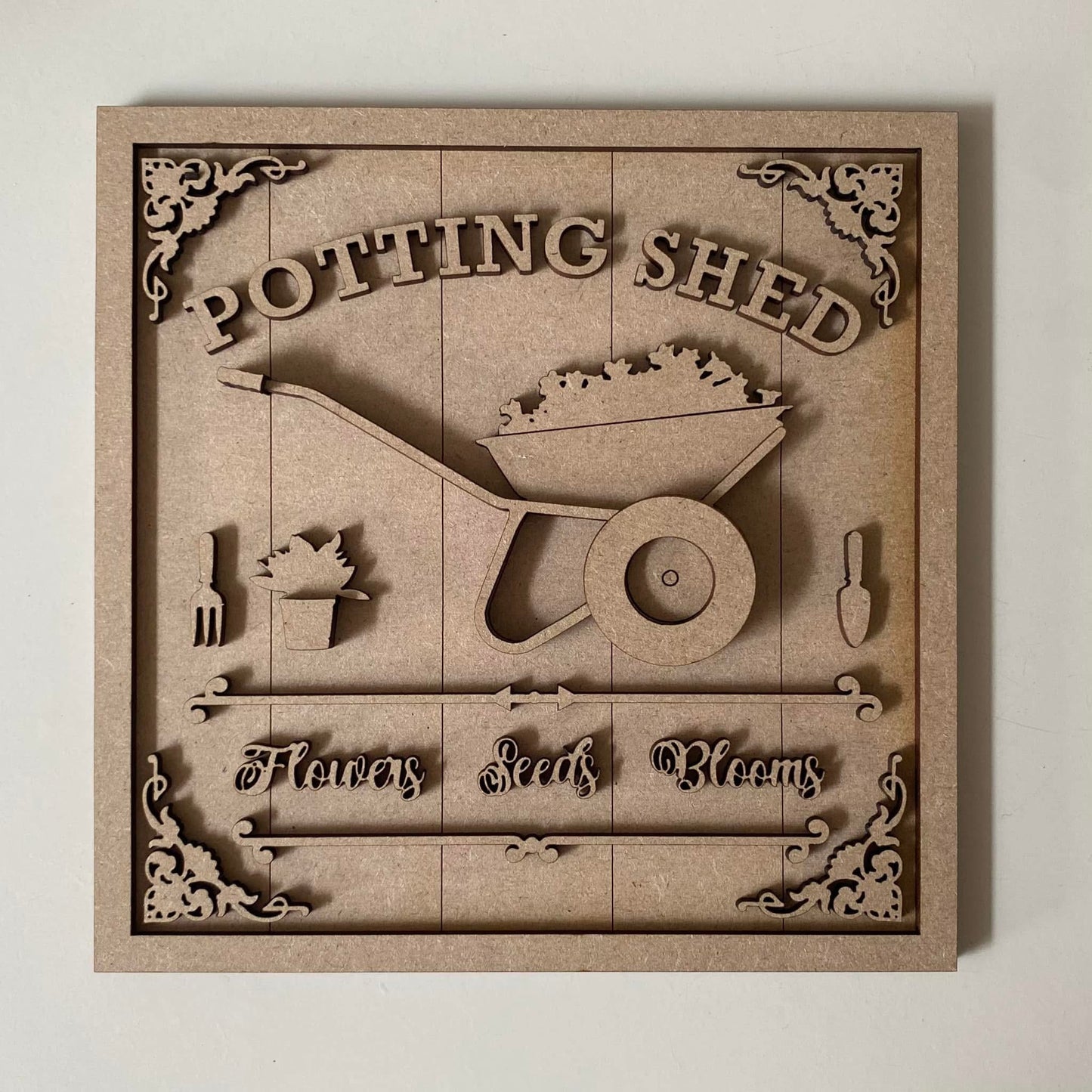 19cm Potting Shed Sign