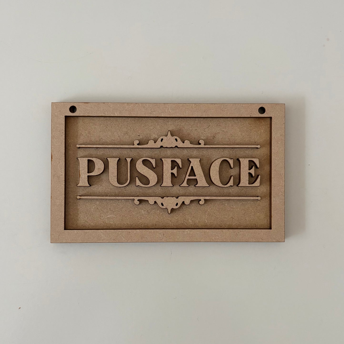 13cm Pusface Mini Frame