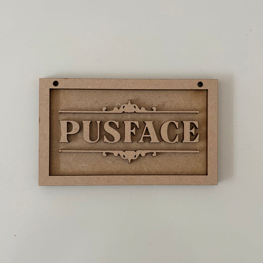 13cm Pusface Mini Frame