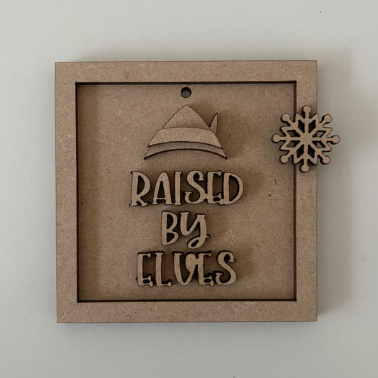 9cm Raised By Elves Mini Frame