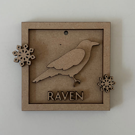 9cm Raven Mini Frame
