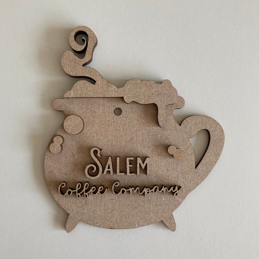 11cm Salem Coffee Company Decoration