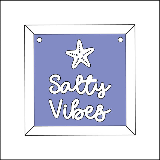 9cm Salty Vibes Mini Frame