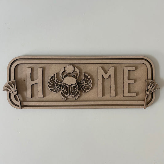 30cm Home Egyptian Scarab Beetle Sign