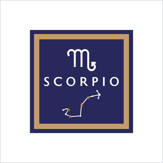 19cm Scorpio Sign