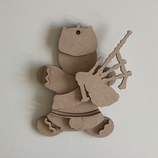 10cm Scottish Gingerbread Character