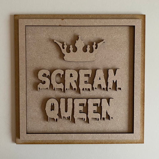 19cm Scream Queen Sign