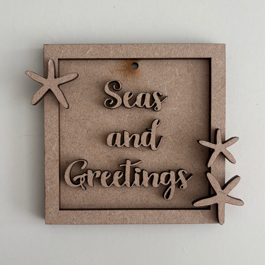 9cm Seas And Greetings Mini Frame