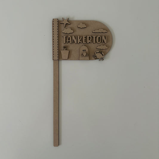 30cm Seaside Flag