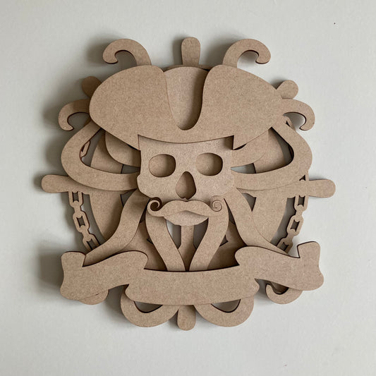 22cm Serpent Pirate Sign
