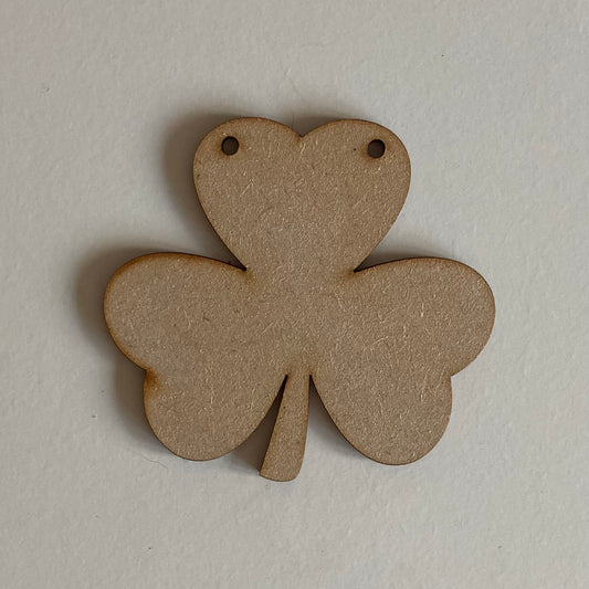 8.5cm Shamrock Hanging Shape