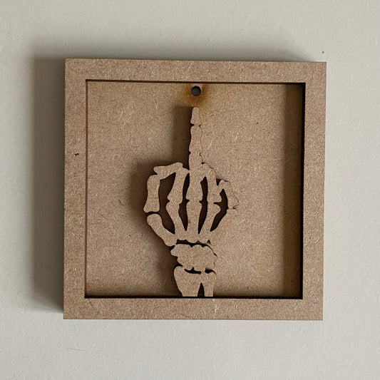 9cm Skeleton Finger Mini Frame