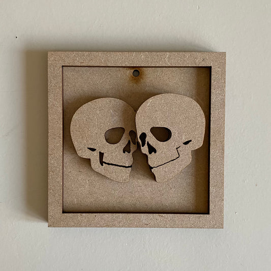 9cm Skulls Mini Frame