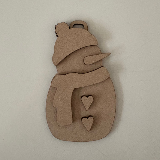 10cm Snowman Decoration