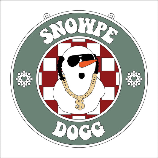 20cm Snowpe Dogg Sign
