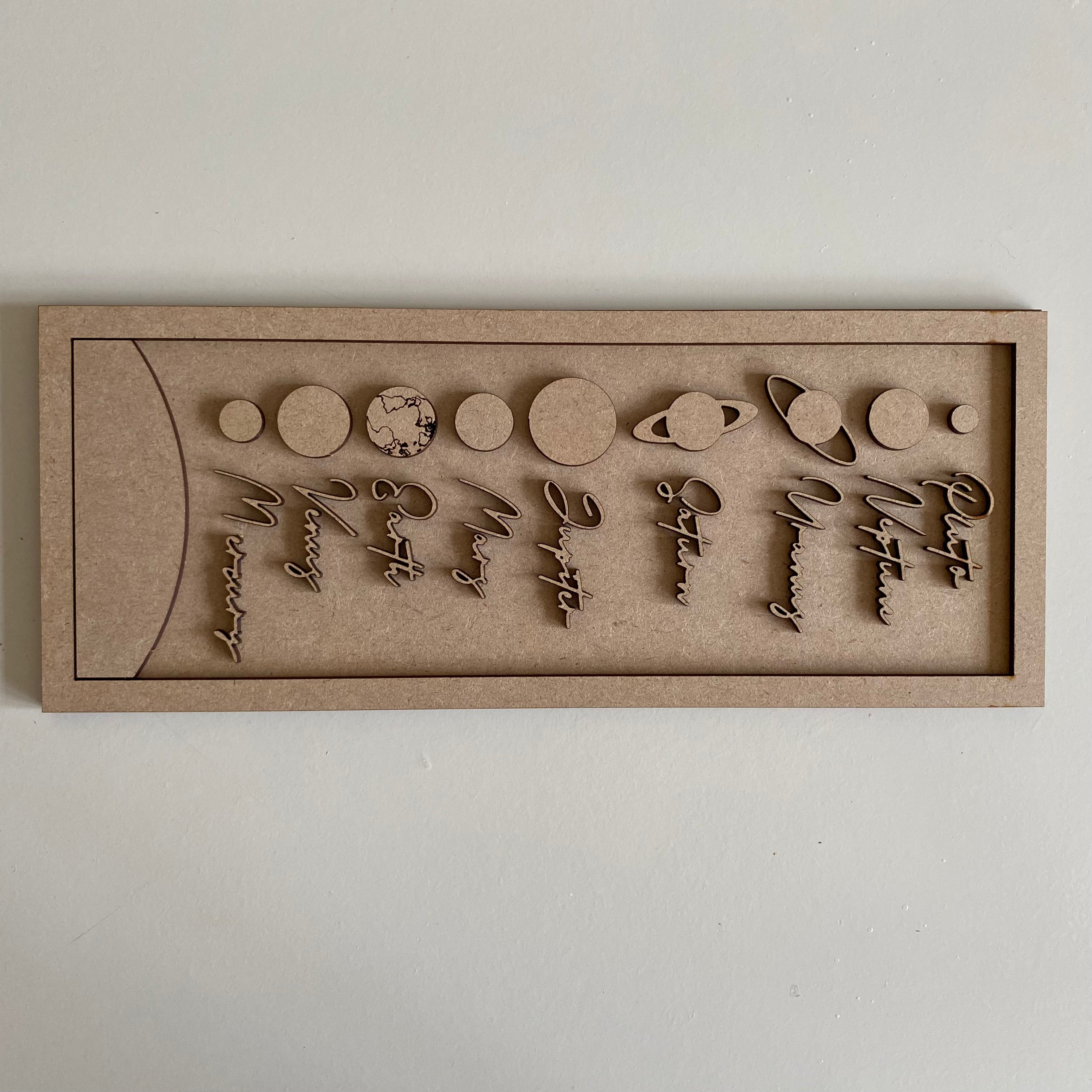 30cm Solar System Sign – ÄRTHAUS 52