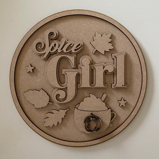 20cm Spice Girl Sign