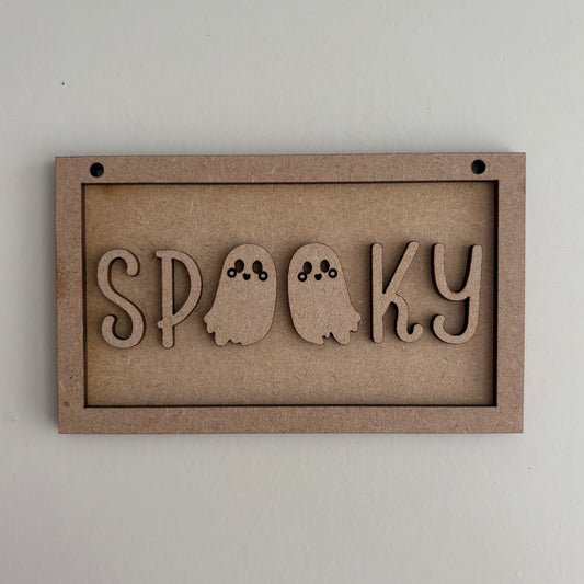 13cm Spooky Ghosts Mini Frame
