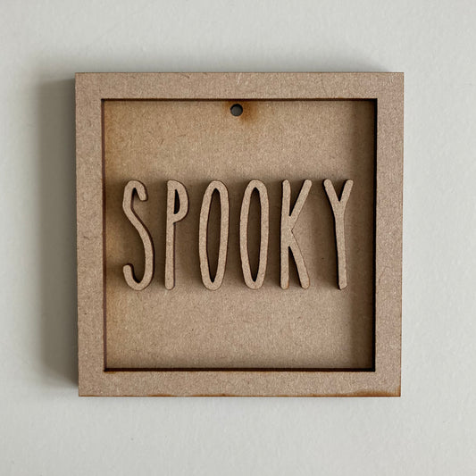 9cm Spooky Mini Frame