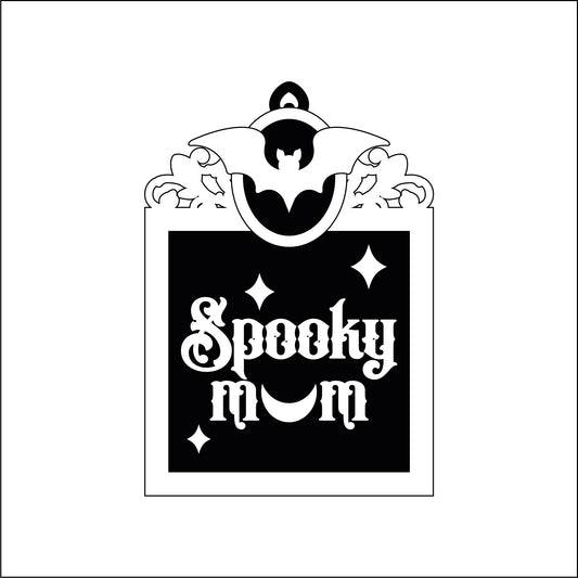 13cm Spooky Mum Raven Mini Frame