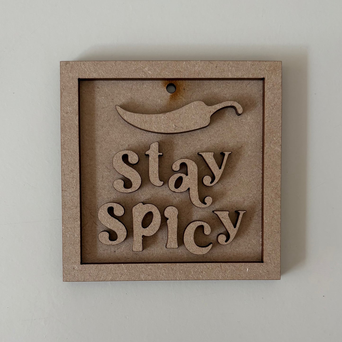 9cm Stay Spicy Mini Frame
