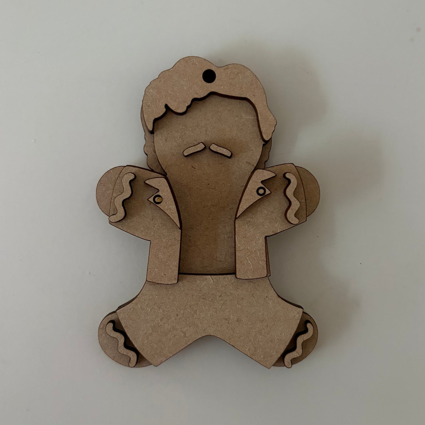 10cm 80s Teenager Gingerbread Character