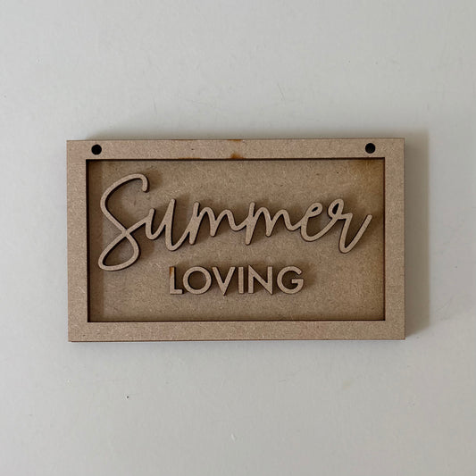 13cm Summer Loving Mini Frame