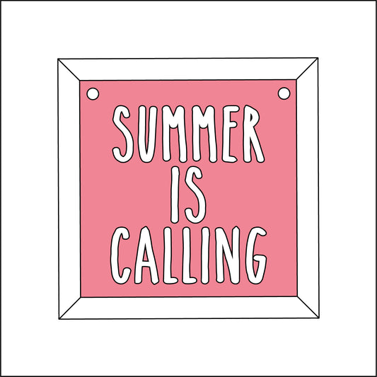 9cm Summer Is Calling Mini Frame