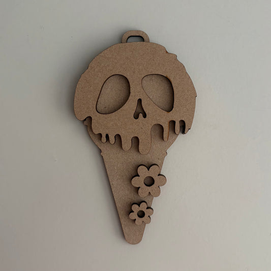 12.5cm Summerween Ice Cream Decoration