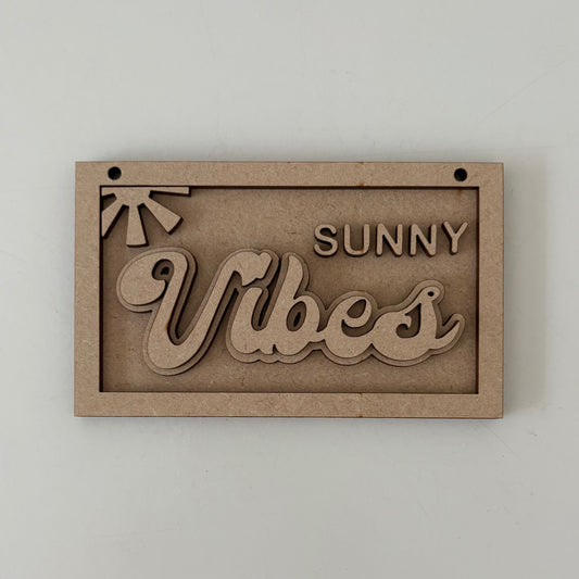 13cm Sunny Vibes Mini Frame